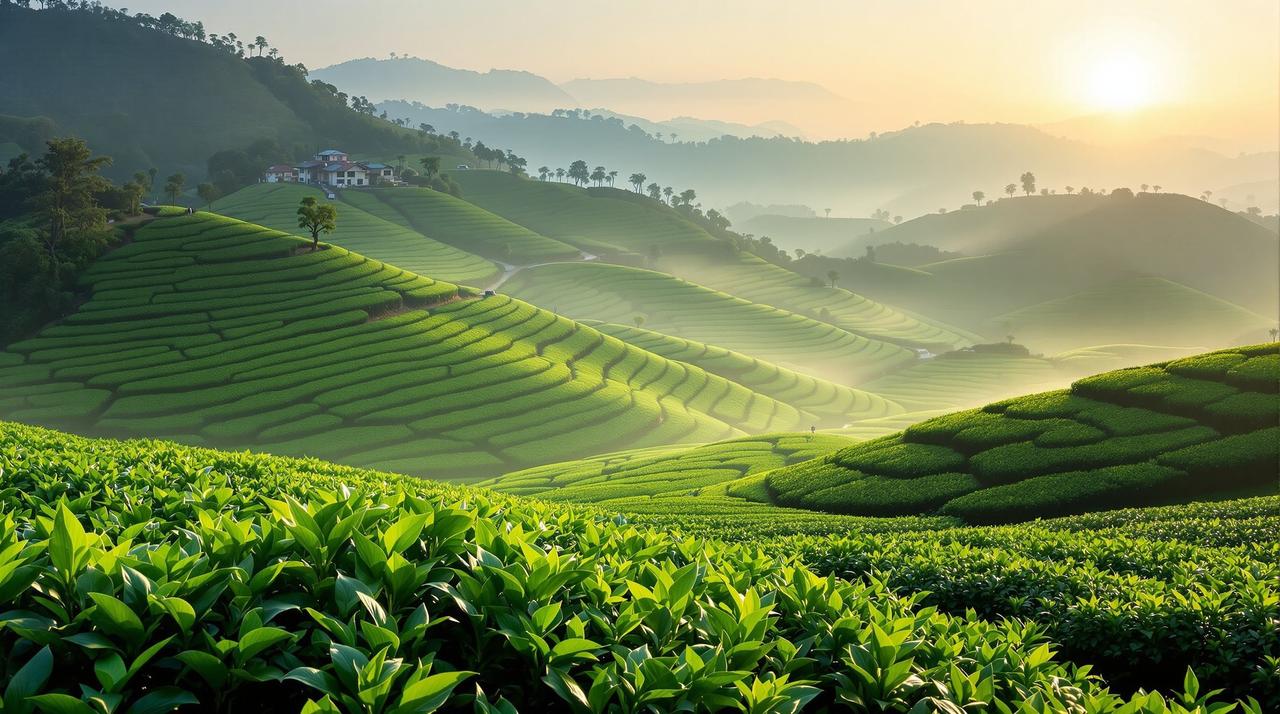 茶香满山