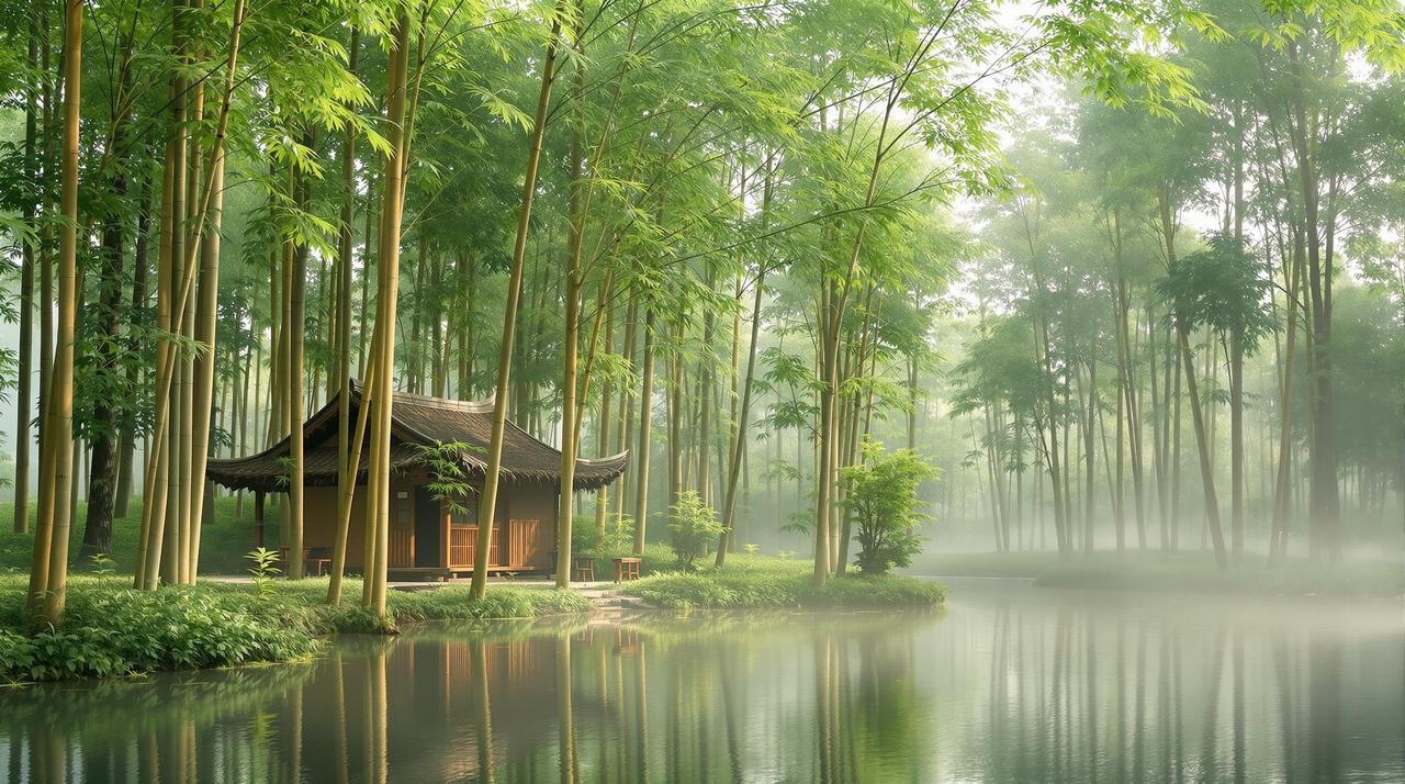 竹林深处有人家
